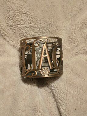 Bath & Body Works Ciao Italian Vineyard 3 Wick Candle Sleeve Antique Copper